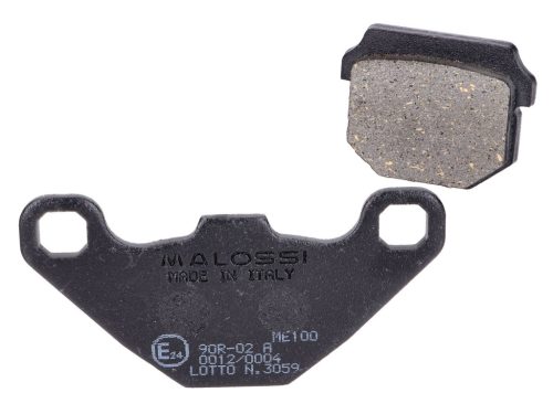Malossi fékbetétek Malossi organikus Aprilia, Hyosung, Peugeot, Derbi, Piaggio, TGB fékbetétekhez