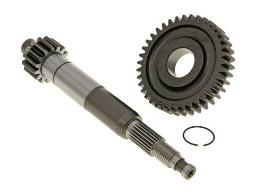 Malossi HTQ 15/38 arányú primer végáttétel szett 17.7mm-es tengelyhez - Aprilia SR, Derbi GP, Gilera, Piaggio, Vespa