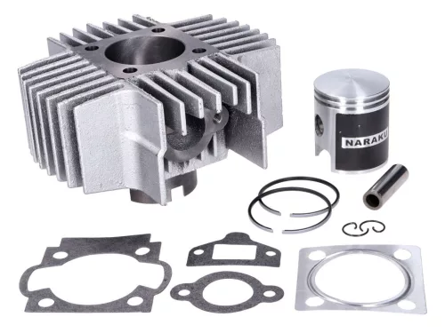 Henger készlet Naraku 70cc 45mm hosszú hűtőbordák Puch Maxi hengerekhez