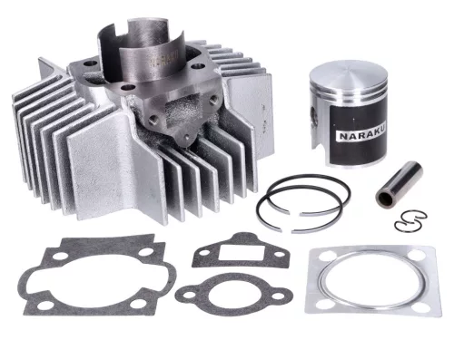 Henger készlet Naraku 70cc 45mm hosszú hűtőbordák Puch Maxi hengerekhez