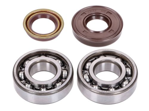 Naraku SKF, FKM Premium C4 fém ketrec a Minarelli vízszintes, függőleges, AC, LC (CW, MA, MY, CA, CY) motorokhoz.