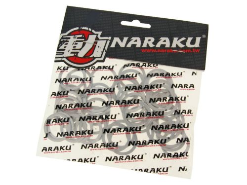 Alumínium tömítőgyűrűk Naraku 20x26x1.5mm 50 darab