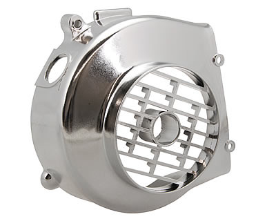 Ventilátor borítás Naraku króm - 139QMB, Kymco 4T / 4 ütemű 50cc