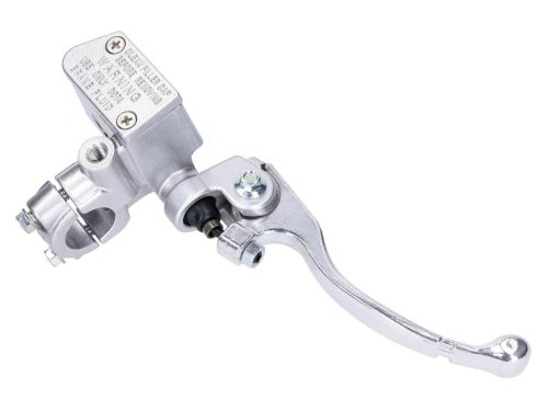 Fékszivattyú elöl / kézifékhenger Naraku ezüst a Rieju RR 50, SMX 50, MRT 50, RRX, Tango 2000-hez.