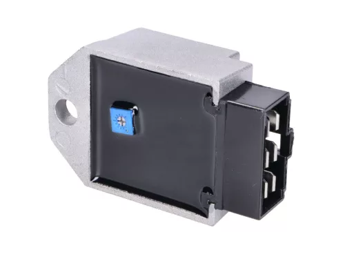 Szabályozó / egyenirányító Naraku Ultimate 6-tűs LED villogó egységgel, állítható üzemmódokkal Derbi Senda, GPR, Aprilia RX, SX 50 számára