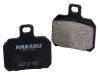 Naraku organikus fékbetét - Aprilia, Derbi, Peugeot, Gilera, MBK, Malaguti