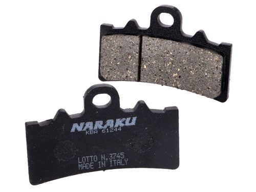 Naraku organikus fékbetétek, elöl, KTM Duke, RC 125, 200, 390, RC 125, 200, 390