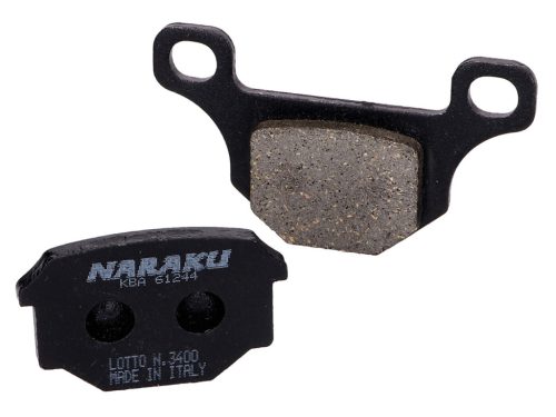 Naraku bio fékbetétek Aprilia RS4, Derbi GPR, Motorhispania RX, Pegasus R50X, Rieju MRT fékekhez