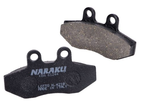 Naraku szerves fékbetétek MBK Flame XC125, Yamaha Cygnus XC125 féktárcsákhoz
