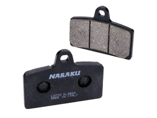 Naraku szerves fékbetétek Aprilia RS, RS4, Derbi GP1, GPR, MH KN1, KN2, R féktárcsákhoz, Derbi GP1, GPR, MH KN1, KN2, R