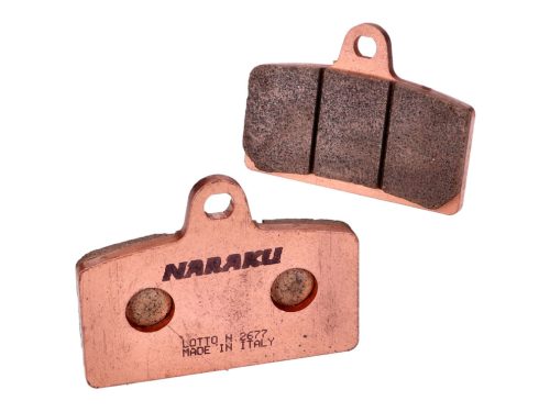 Naraku Sinter fékbetétek Aprilia RS, RS4, Derbi GP1, GPR, MH KN1, KN2, R féktárcsákhoz