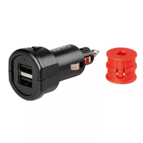   Uni-Tech univerzális akkumulátortöltő 2 USB csatlakozóval - gyorstöltés - 2700mA 12/32V