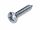 Lemezcsavar OEM keresztmélyedés ezüst 3,0x18mm