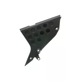   OEM fekete baloldali ülés alatti burkolat - Derbi Senda DRD Pro