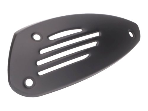 OEM fekete kipufogó hőpajzs - Vespa GTS 300 i.e.Super, GTV 300 4T (4 ütemű) (4 ütemű) 4V E4