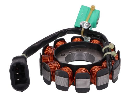 OEM generátor állórész (gyújtásalaplap) - Piaggio 50cc 4T (4 ütemű) 4V