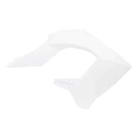   OEM fehér jobboldali üzemanyagtartály borítás - Derbi Senda DRD Pro