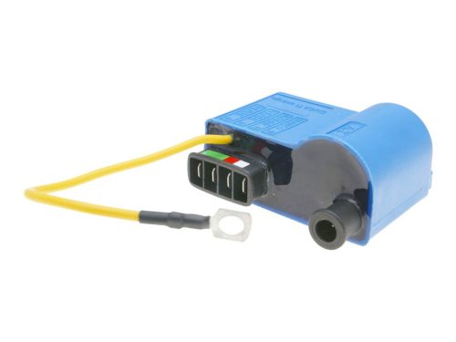 OEM 12V-os CDI gyújtáselektronika egység gyújtótrafóval - Vespa Cosa FL, ET3, P, PK, PX 50-200, Piaggio APE 50