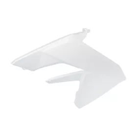  OEM fehér jobboldali üzemanyagtartály burkolat - Aprilia RX, SX 06-