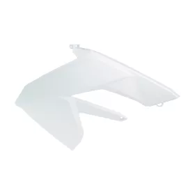   OEM fehér baloldali üzemanyagtartály burkolat - Aprilia RX, SX 06-
