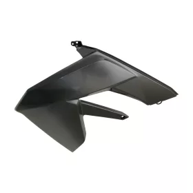   OEM fekete baloldali üzemanyagtartály burkolat - Aprilia RX, SX 06-