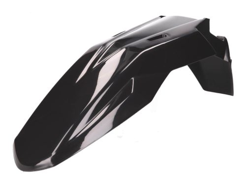 OEM fekete első sárvédő - Aprilia RX, SX, Derbi Senda, Gilera RCR, SMT 50 Euro4 2018-