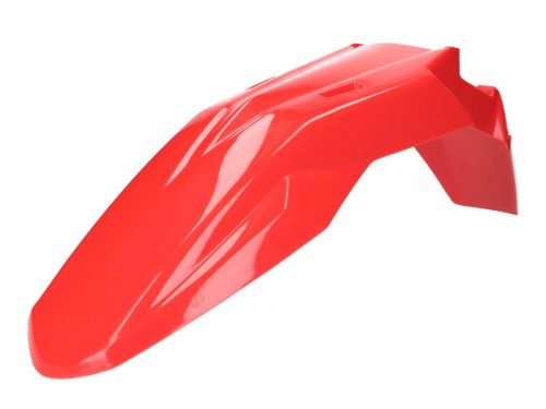 OEM piros első sárvédő - Aprilia RX, SX, Derbi Senda, Gilera RCR, SMT 50 Euro4 2018-