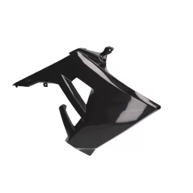   OEM fekete jobboldali üzemanyagtartály borítás - Derbi Senda R 50, Senda SM 50 X-Treme Euro4 2018-