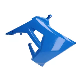   OEM kék jobboldali üzemanyagtartály borítás - Derbi Senda R 50, Senda SM 50 X-Treme Euro4 2018-