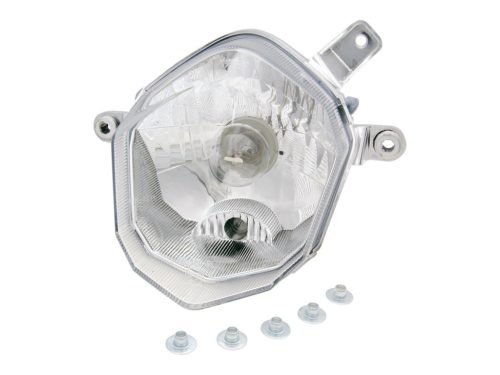 OEM első lámpa - Derbi GPR Nude, Senda HYP, DRD, DRD Pro, Gilera RCR, SMT