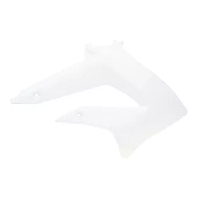   OEM fehér jobboldali üzemanyagtartály borítás - Derbi Senda 2011-, Gilera RCR, SMT 2011-