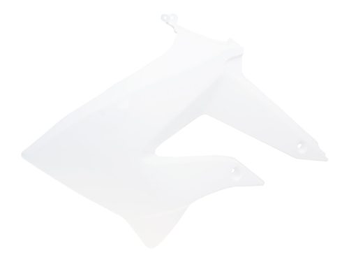 OEM fehér baloldali üzemanyagtartály borítás - Derbi Senda 2011-, Gilera RCR, SMT 2011-