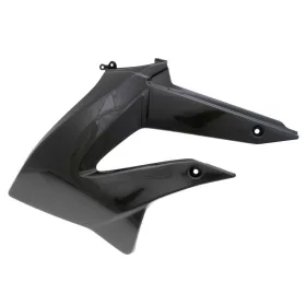   OEM fekete baloldali üzemanyagtartály borítás - Derbi Senda 2011-, Gilera RCR, SMT