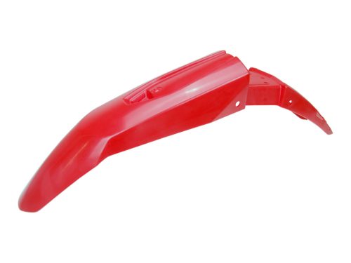 OEM piros első sárvédő - Derbi Senda 2011-, Gilera RCR, SMT 2011-