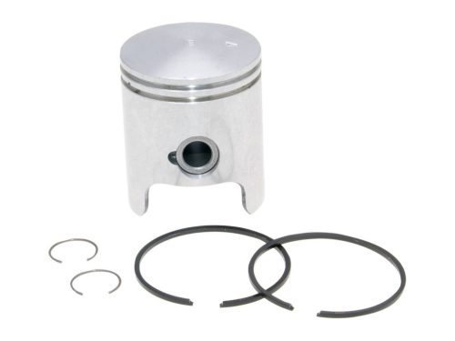 OEM (B) dugattyú készlet - Piaggio/Derbi D50B0 motorblokkokhoz (öntöttvas hengerrel)