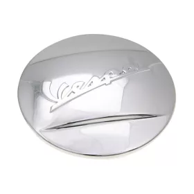   OEM krómozott 'Vespa' variátorfedél sapka - Vespa GTS, LX, LXV, GTV, GT, ET4