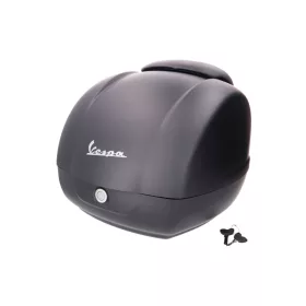   Vespa OEM 36L-es robogó csomagtartó doboz háttámlával - Vespa GTS Notte