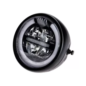 Fényszóró Puig LED kerek 175mm fekete