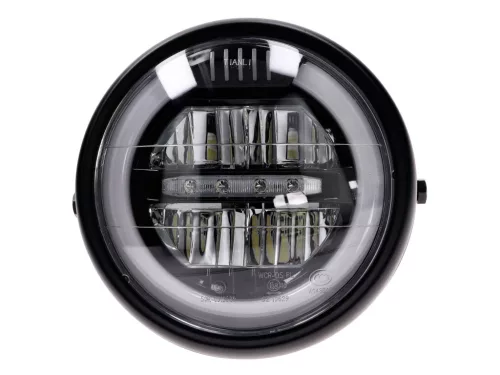 Fényszóró Puig LED kerek 175mm fekete