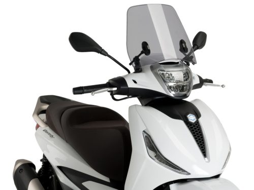Szélvédő Puig Trafic füst Piaggio Beverly 300, 400 vagyis 2021-hez