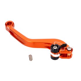  Puig 2.0 állítható kuplungkar/hátsó fékkar (rövid verzió) - narancssárga fekete