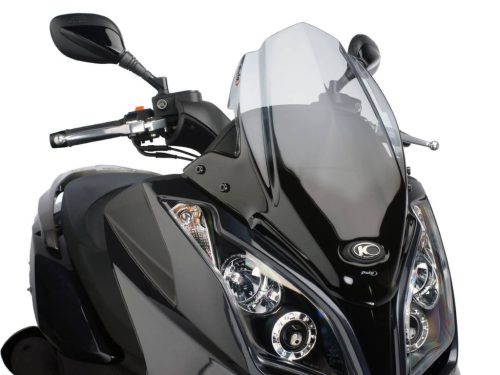 Robogó szélvédő Puig V-Tech Sport füst - Kymco Downtown 125i, 300i ABS 09-14