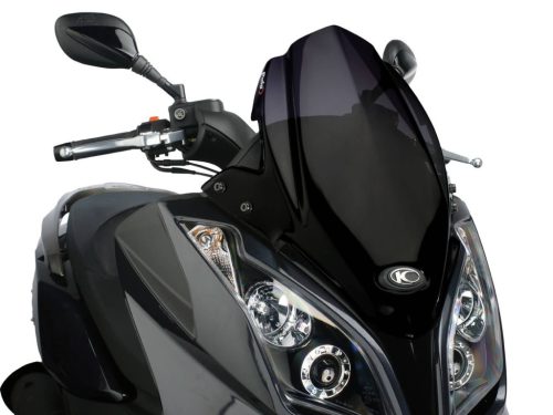 Robogó szélvédő Puig V-Tech Sport fekete - Kymco Downtown 125i, 300i ABS 09-14