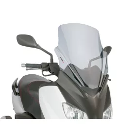   Robogó szélvédő Puig V-Tech Touring füst - Yamaha X-Max 125 YP125R 10-14