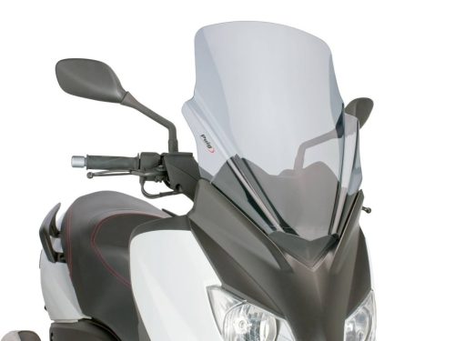 Robogó szélvédő Puig V-Tech Touring füst - Yamaha X-Max 125 YP125R 10-14