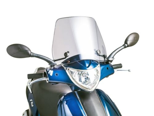 Robogó szélvédő Puig Trafic füst - Piaggio Fly 50 (05-14)