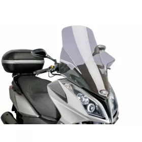   Robogó szélvédő Puig V-Tech Touring füst - Kymco Downtown 125i, 300i ABS 09-14