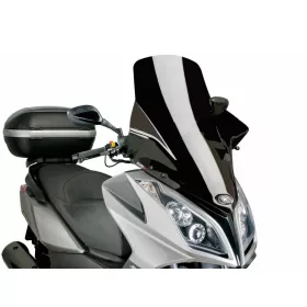   Robogó szélvédő Puig V-Tech Touring fekete - Kymco Downtown 125i, 300i ABS 09-14