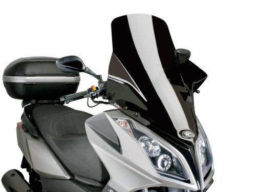Robogó szélvédő Puig V-Tech Touring fekete - Kymco Downtown 125i, 300i ABS 09-14