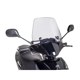 Robogó szélvédő Puig Trafic füst - Peugeot Kisbee